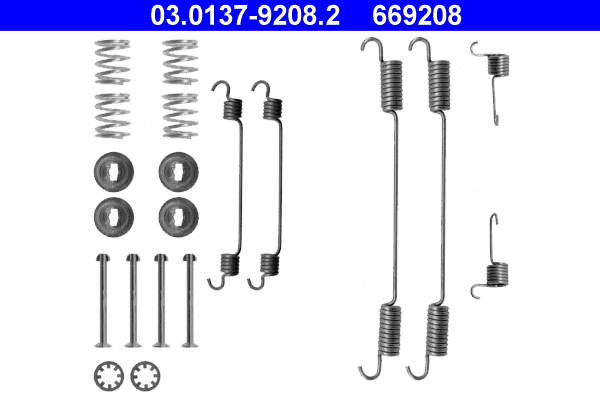 Accessory Kit, brake shoes (03.0137-9208.2)