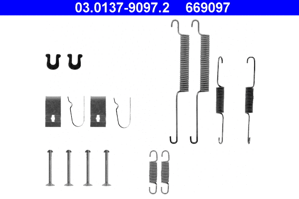 Accessory Kit, brake shoes (03.0137-9097.2)