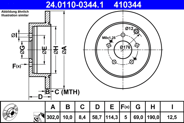 Brake Disc (24.0110-0344.1)