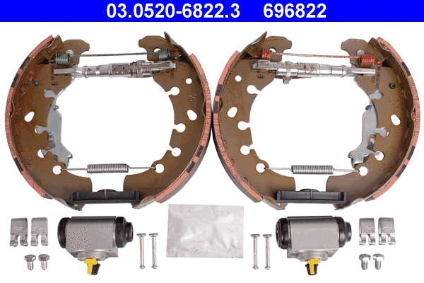 Brake Shoe Set (03.0520-6822.3)