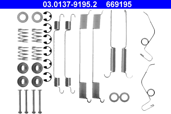 Accessory Kit, brake shoes (03.0137-9195.2)