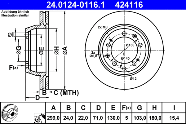 Brake Disc (24.0124-0116.1)