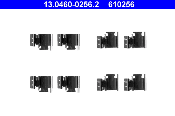 Accessory Kit, disc brake pad (13.0460-0256.2)