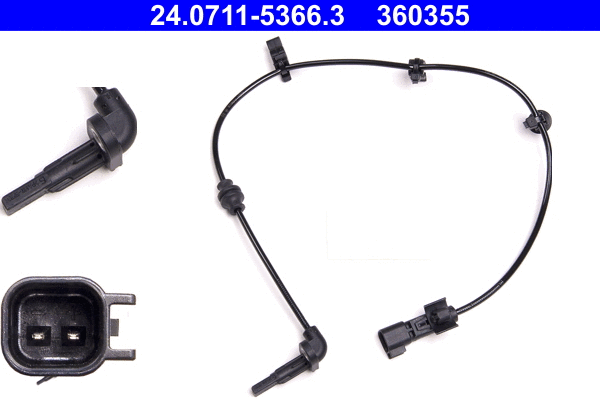 Sensor, wheel speed (24.0711-5366.3)