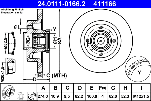 Brake Disc (24.0111-0166.2)
