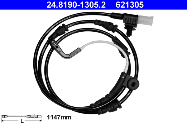 Warning Contact, brake pad wear (24.8190-1305.2)