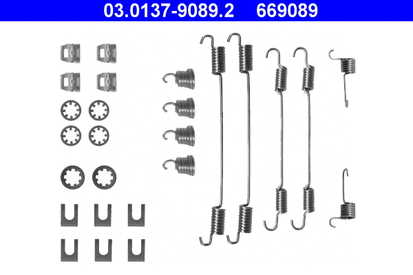 Accessory Kit, brake shoes (03.0137-9089.2)