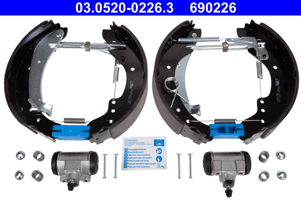 Brake Shoe Set (03.0520-0226.3)