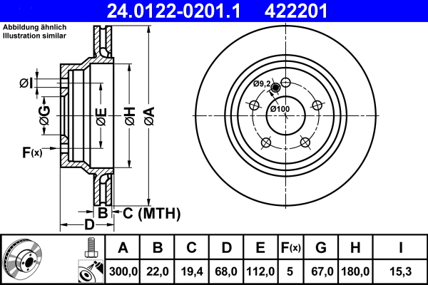 Brake Disc (24.0122-0201.1)