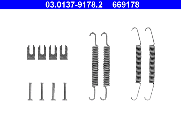 Accessory Kit, brake shoes (03.0137-9178.2)