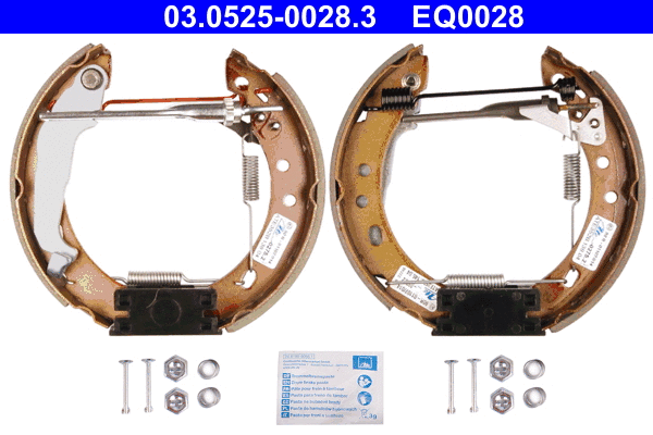 Brake Shoe Set (03.0525-0028.3)