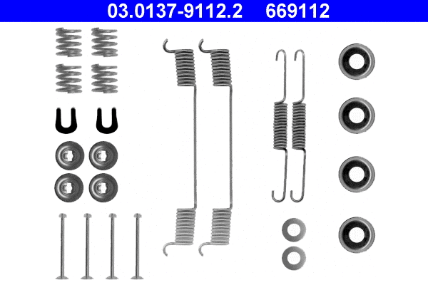 Accessory Kit, brake shoes (03.0137-9112.2)