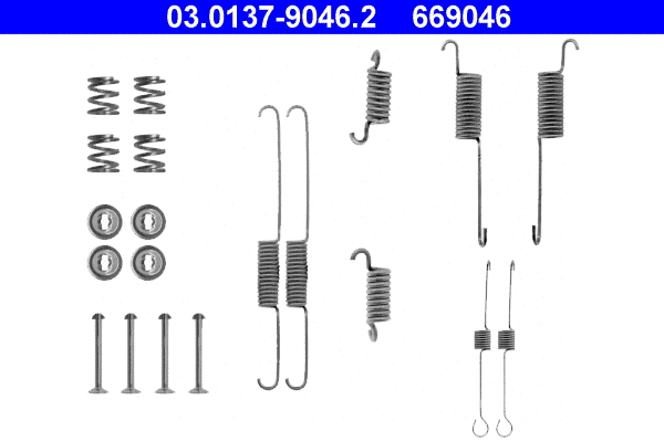 Accessory Kit, brake shoes (03.0137-9046.2)