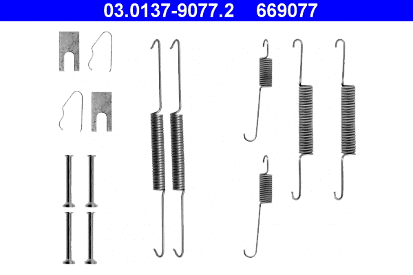 Accessory Kit, brake shoes (03.0137-9077.2)