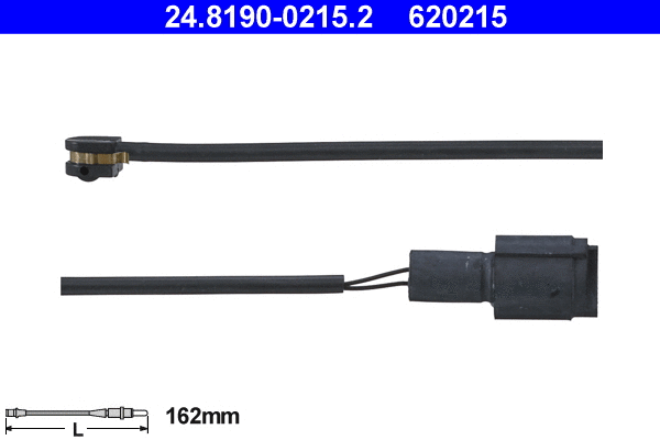 Warning Contact, brake pad wear (24.8190-0215.2)