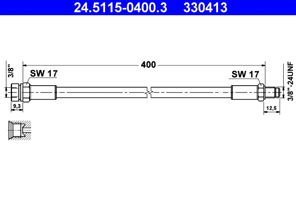 Brake Hose (24.5115-0400.3)