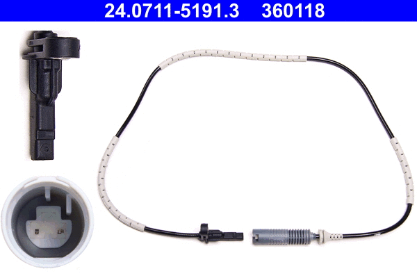 Sensor, wheel speed (24.0711-5191.3)