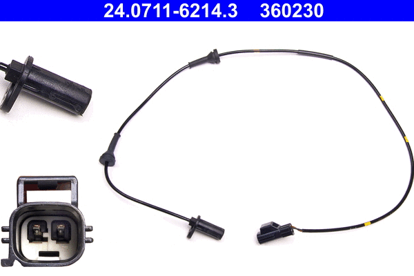 Sensor, wheel speed (24.0711-6214.3)