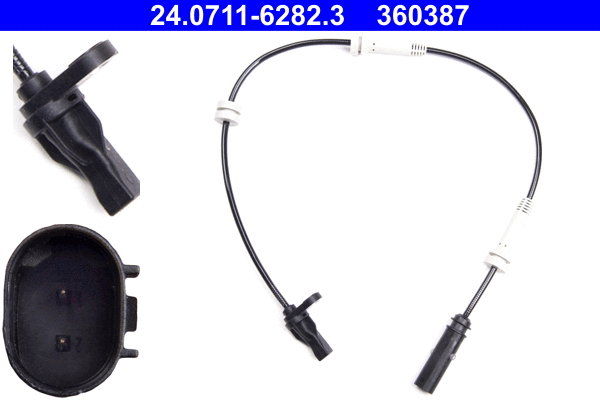 Sensor, wheel speed (24.0711-6282.3)