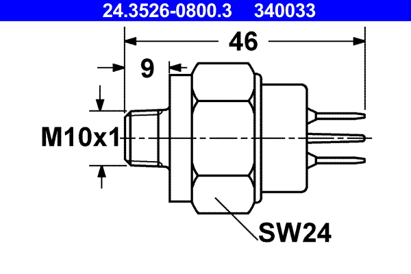 Stop Light Switch (24.3526-0800.3)