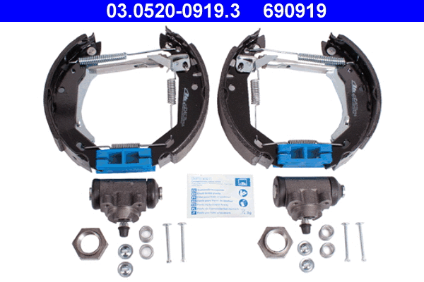 Brake Shoe Set (03.0520-0919.3)