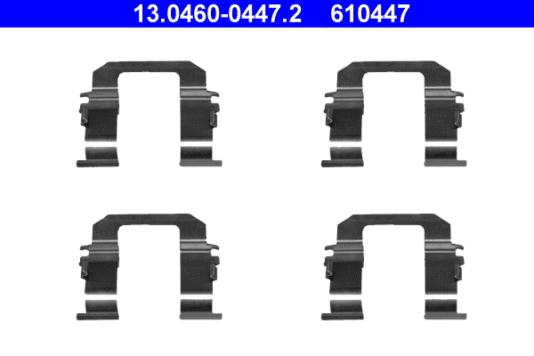 Accessory Kit, disc brake pad (13.0460-0447.2)