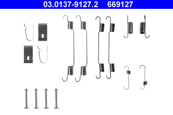 Accessory Kit, brake shoes (03.0137-9127.2)