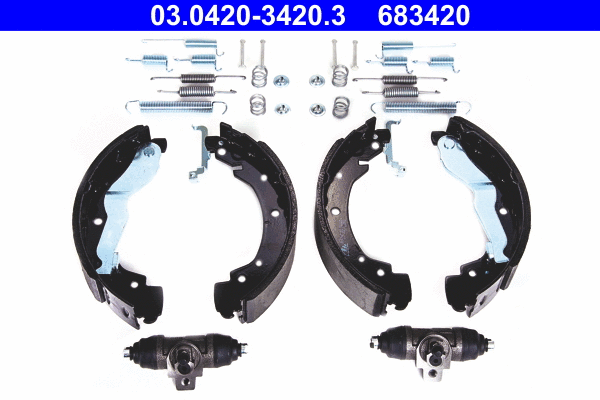 Brake Shoe Set (03.0420-3420.3)