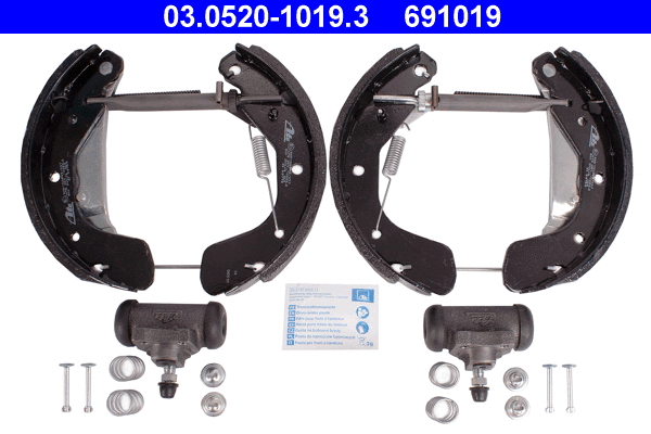 Brake Shoe Set (03.0520-1019.3)