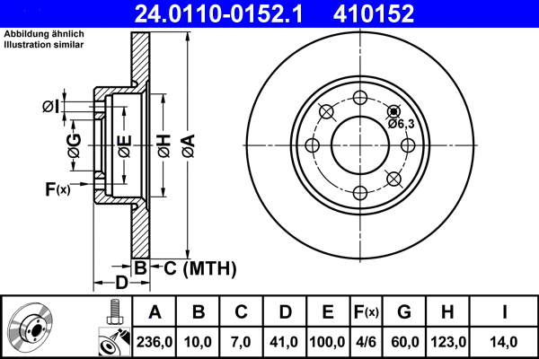Brake Disc (24.0110-0152.1)