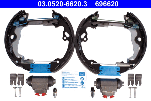 Brake Shoe Set (03.0520-6620.3)