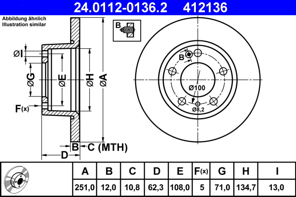 Brake Disc (24.0112-0136.2)