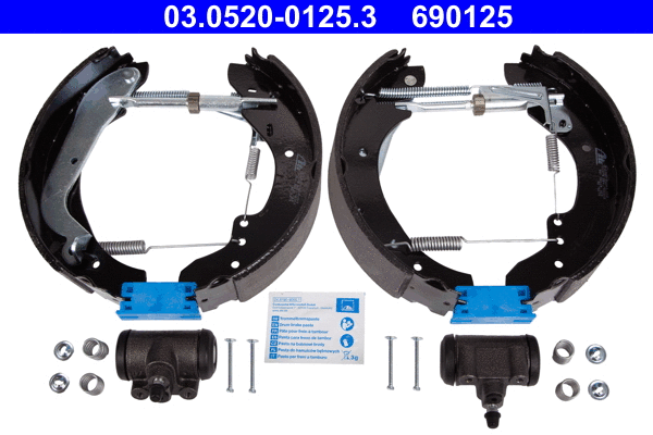 Brake Shoe Set (03.0520-0125.3)