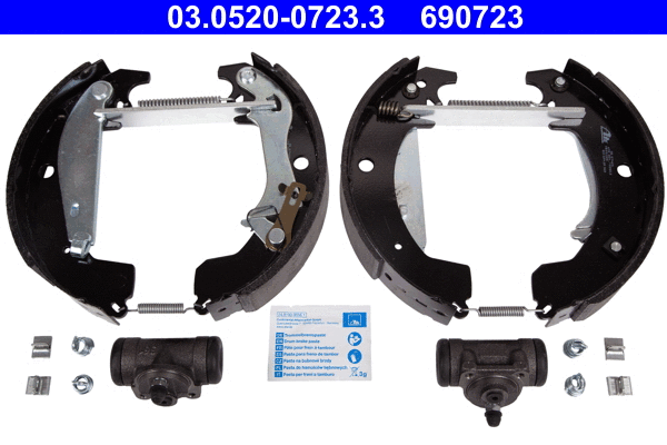 Brake Shoe Set (03.0520-0723.3)
