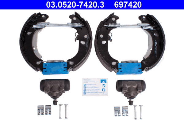 Brake Shoe Set (03.0520-7420.3)