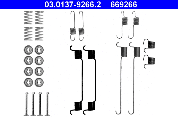Accessory Kit, brake shoes (03.0137-9266.2)