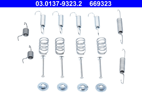 Accessory Kit, parking brake shoes