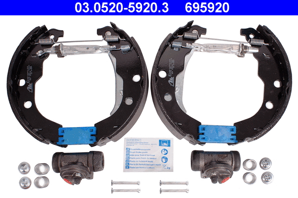 Brake Shoe Set (03.0520-5920.3)