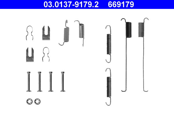 Accessory Kit, brake shoes (03.0137-9179.2)