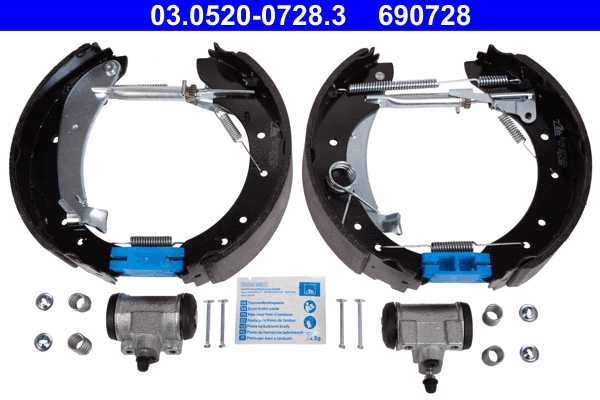 Brake Shoe Set (03.0520-0728.3)