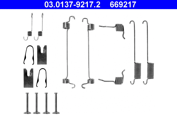 Accessory Kit, brake shoes (03.0137-9217.2)