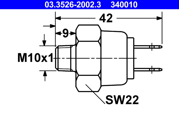 Stop Light Switch (03.3526-2002.3)