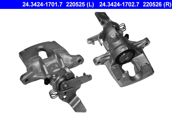 Brake Caliper (24.3424-1701.7)