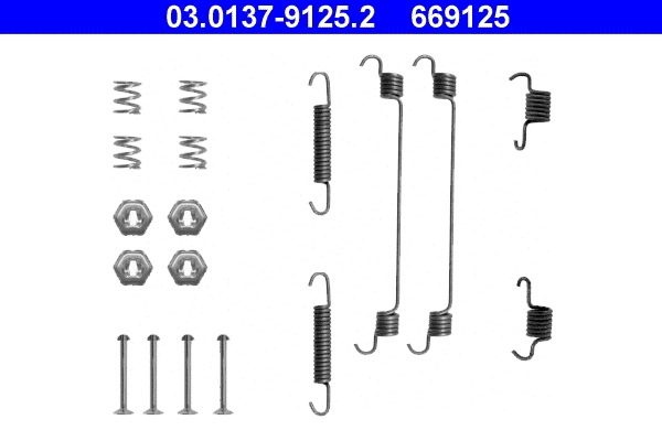 Accessory Kit, brake shoes (03.0137-9125.2)
