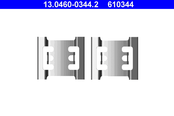 Accessory Kit, disc brake pad (13.0460-0344.2)