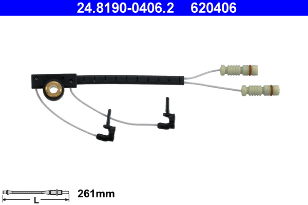 Warning Contact, brake pad wear (24.8190-0406.2)