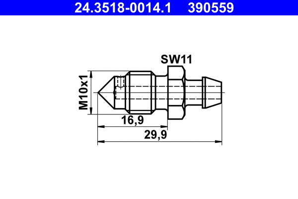 Breather Screw/Valve (24.3518-0014.1)