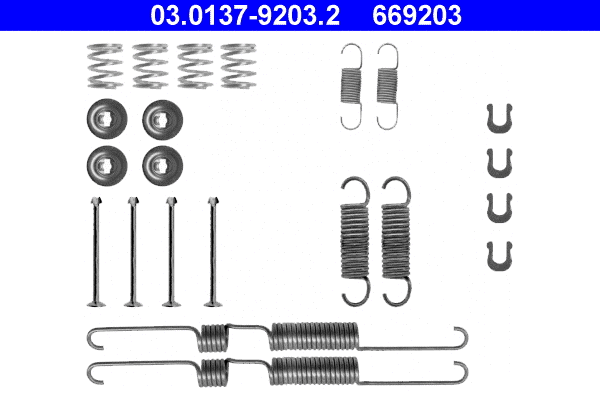 Accessory Kit, brake shoes (03.0137-9203.2)