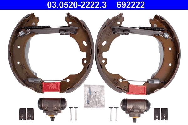 Brake Shoe Set (03.0520-2222.3)