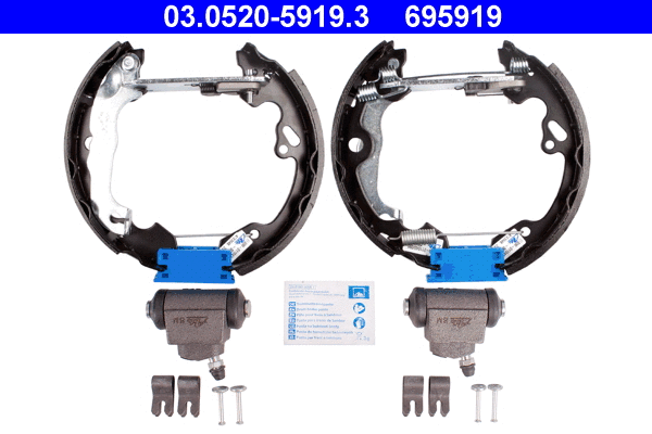Brake Shoe Set (03.0520-5919.3)